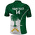 Custom Saudi Arabia Cricket Polo Shirt Go Champions Coat Of Arms Style - Wonder Print Shop