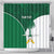 Custom Saudi Arabia Cricket Shower Curtain Go Champions Coat Of Arms Style