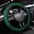 Saudi Arabia Cricket Steering Wheel Cover Go Champions Coat Of Arms Style - Wonder Print Shop