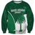 Custom Saudi Arabia Cricket Sweatshirt Go Champions Coat Of Arms Style - Wonder Print Shop