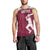 Custom Qatar Cricket Men Tank Top Go Champions Qataris Flag Style