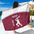 Custom Qatar Cricket Sarong Go Champions Qataris Flag Style