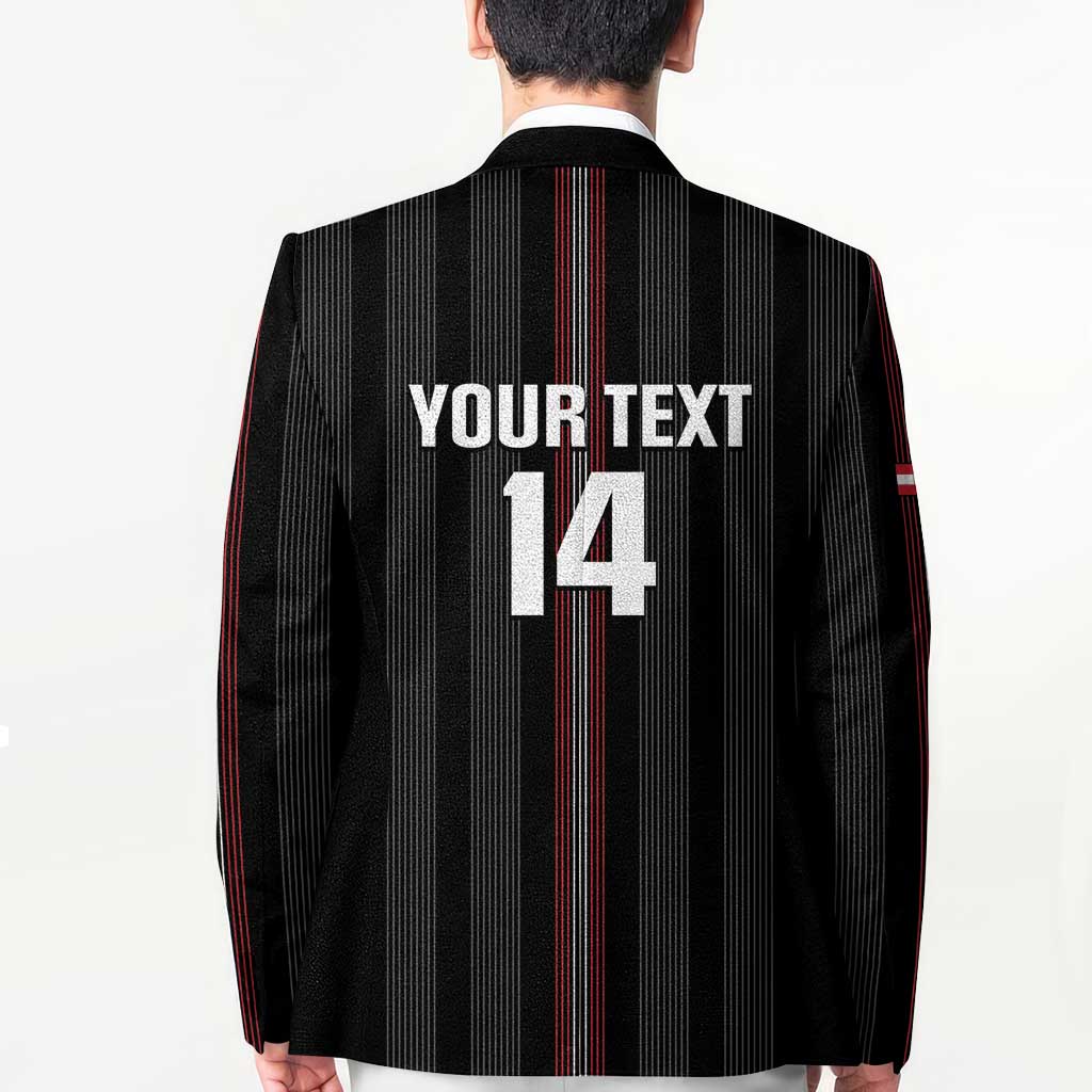 Custom Austria Football Blazer 2026 Go Das Team Striped Style - Wonder Print Shop