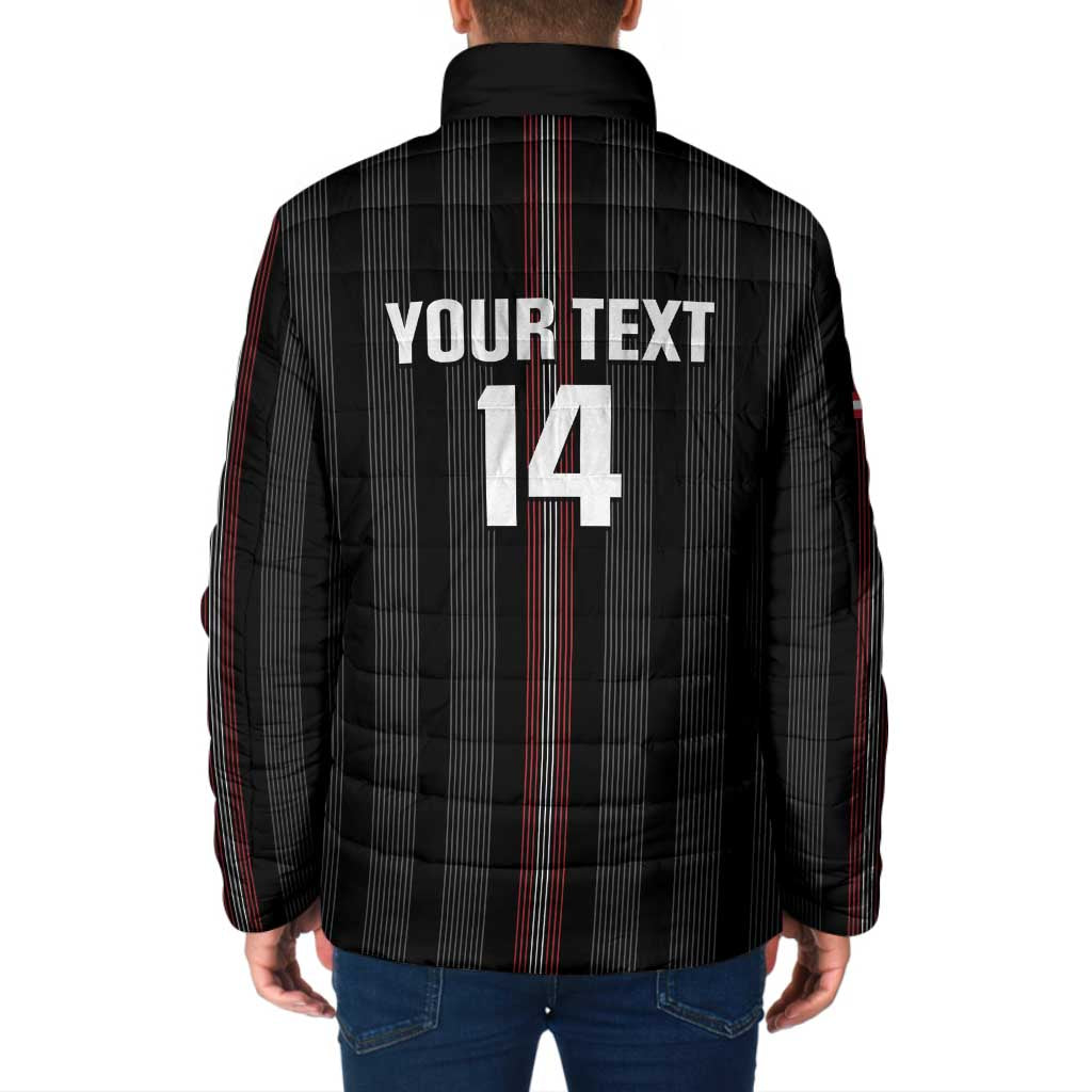 Custom Austria Football Padded Jacket 2026 Go Das Team Striped Style - Wonder Print Shop