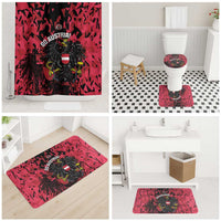 Austria Football Bathroom Set 2026 Das Team Black Eagle - Wonder Print Shop