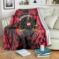 Austria Football Blanket 2026 Das Team Black Eagle - Wonder Print Shop