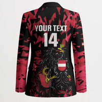Custom Austria Football Blazer 2026 Das Team Black Eagle - Wonder Print Shop