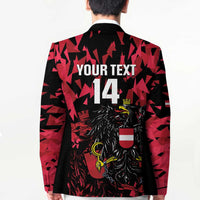 Custom Austria Football Blazer 2026 Das Team Black Eagle - Wonder Print Shop