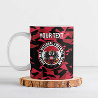 Custom Austria Football Ceramic Mug 2026 Das Team Black Eagle - Wonder Print Shop