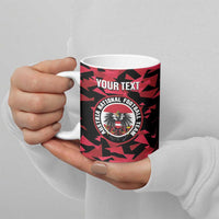 Custom Austria Football Ceramic Mug 2026 Das Team Black Eagle - Wonder Print Shop