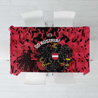 Austria Football Tablecloth 2026 Das Team Black Eagle - Wonder Print Shop