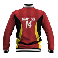 Custom Belgium Football Baseball Jacket 2026 Go De Rode Duivels - Wonder Print Shop