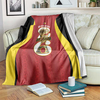 Belgium Football Blanket 2026 Go De Rode Duivels - Wonder Print Shop