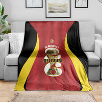 Belgium Football Blanket 2026 Go De Rode Duivels - Wonder Print Shop