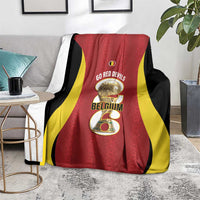 Belgium Football Blanket 2026 Go De Rode Duivels - Wonder Print Shop