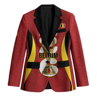 Custom Belgium Football Blazer 2026 Go De Rode Duivels - Wonder Print Shop