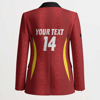 Custom Belgium Football Blazer 2026 Go De Rode Duivels - Wonder Print Shop
