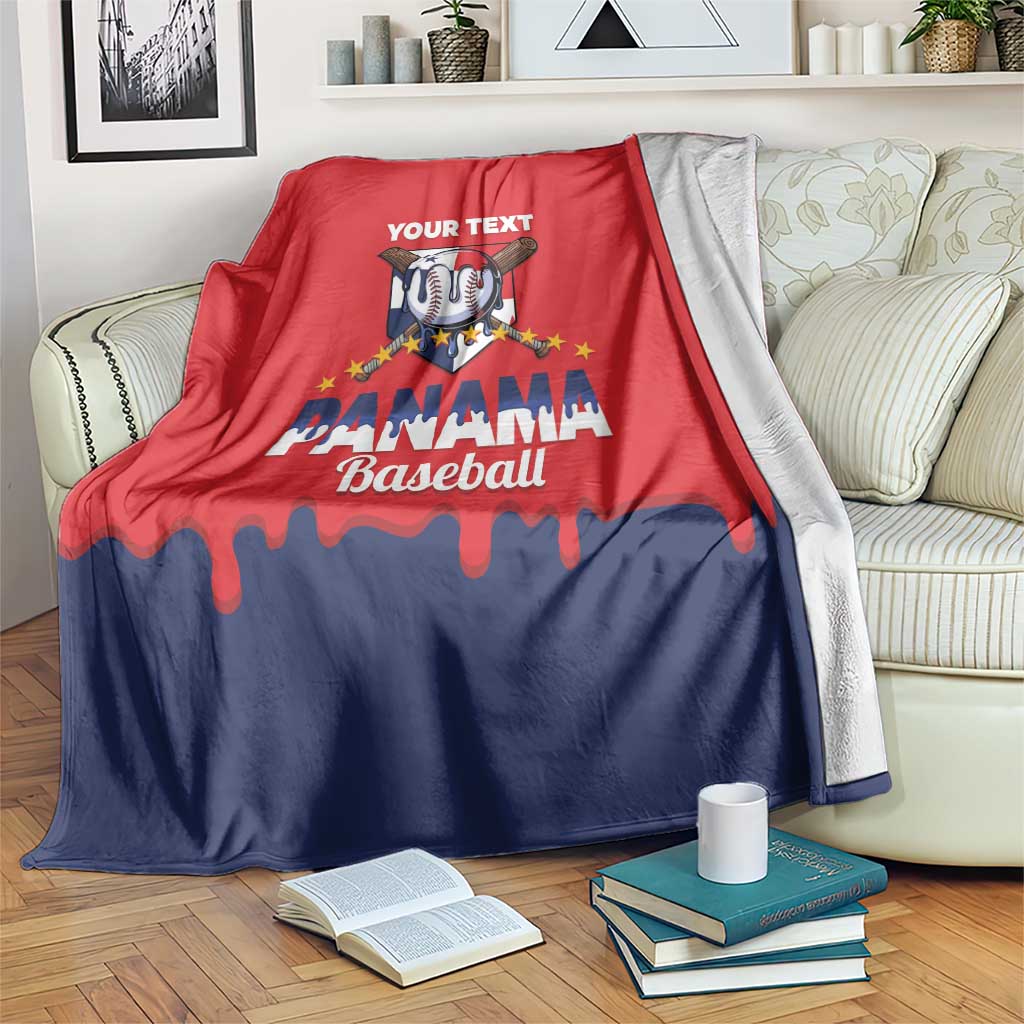 Panama 2026 Baseball Custom Blanket Go Champions Drip Style