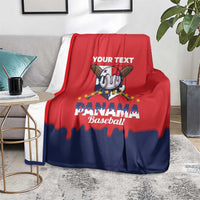 Panama 2026 Baseball Custom Blanket Go Champions Drip Style