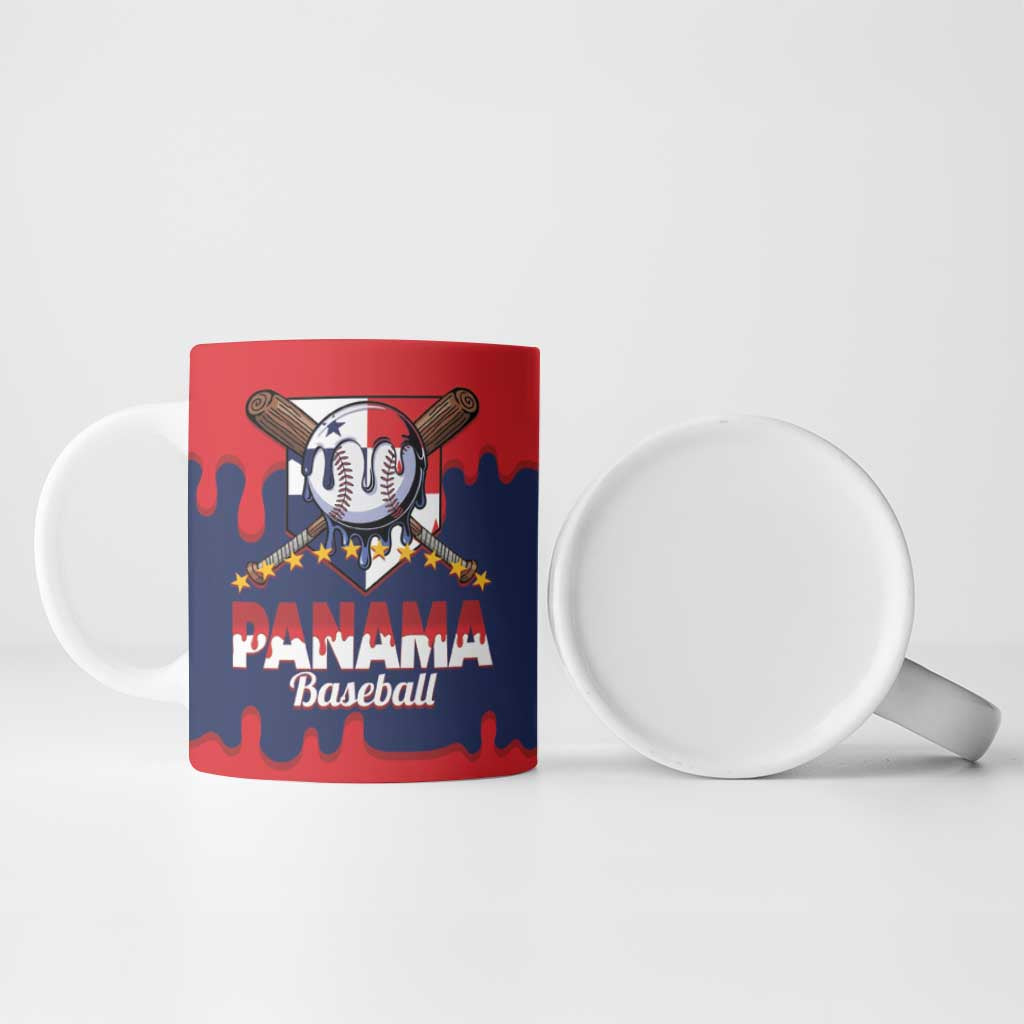 Panama 2026 Baseball Custom Ceramic Mug Go Champions Drip Style