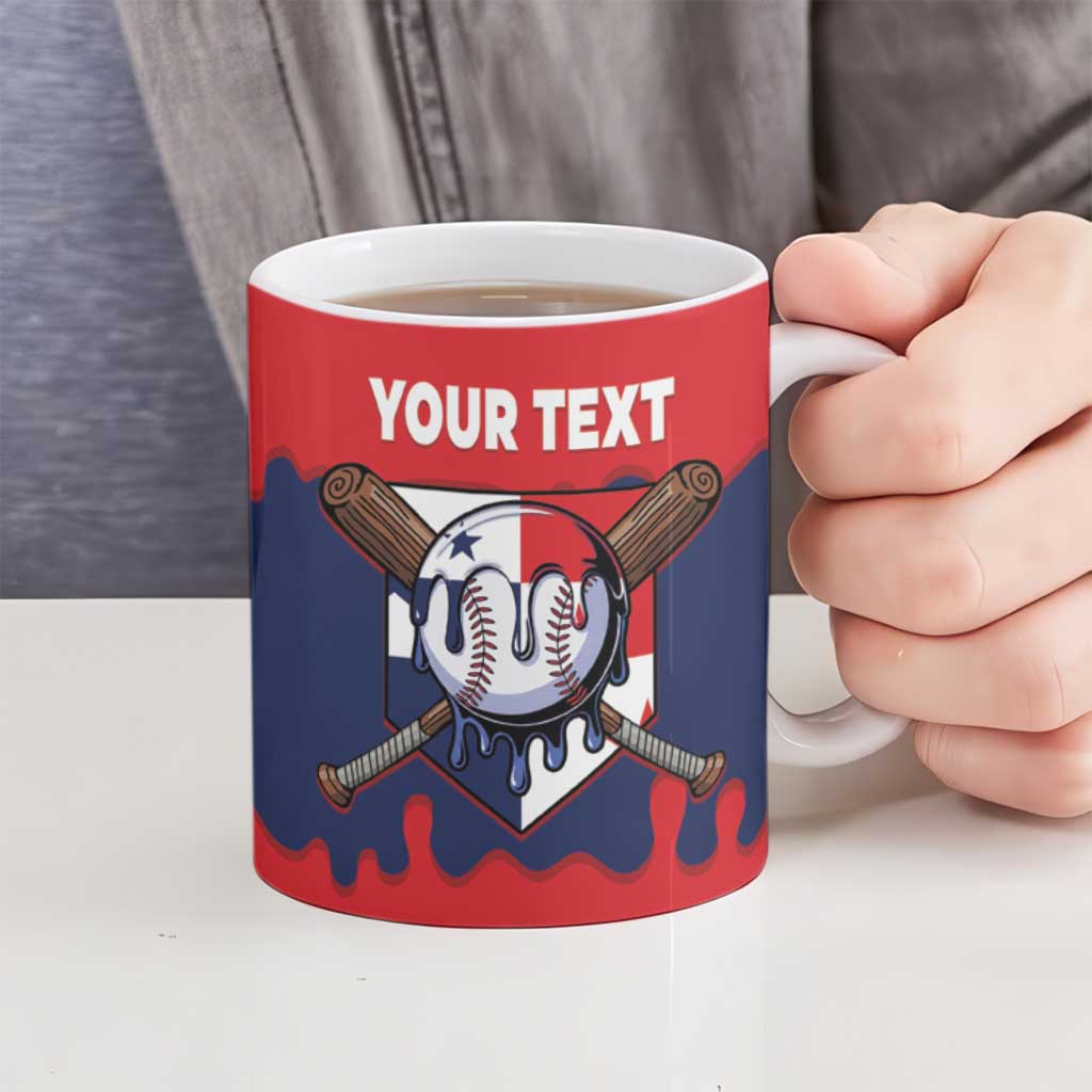Panama 2026 Baseball Custom Ceramic Mug Go Champions Drip Style