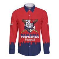 Panama 2026 Baseball Custom Long Sleeve Button Shirt Go Champions Drip Style