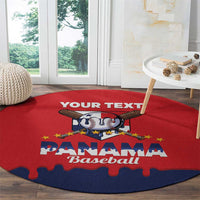 Panama 2026 Baseball Custom Round Carpet Go Champions Drip Style