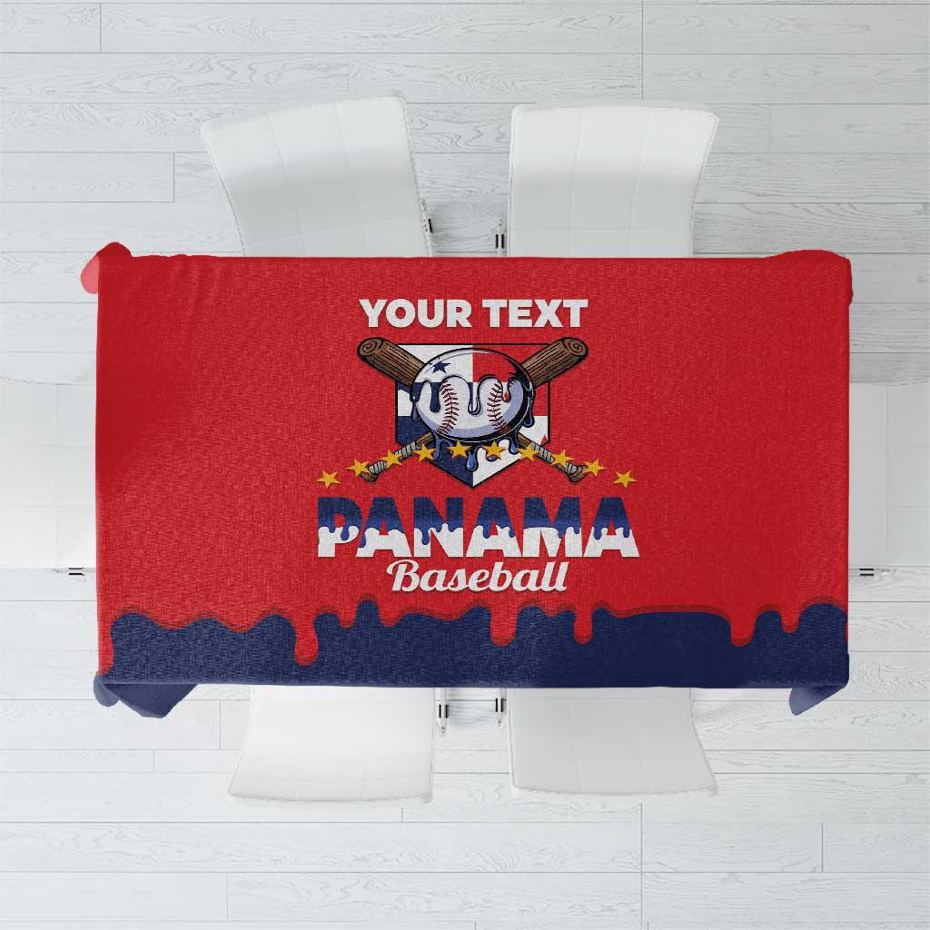 Panama 2026 Baseball Custom Tablecloth Go Champions Drip Style