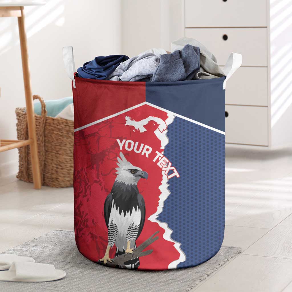 Panama 2026 Football Custom Laundry Basket Los Canaleros Harpy Eagle