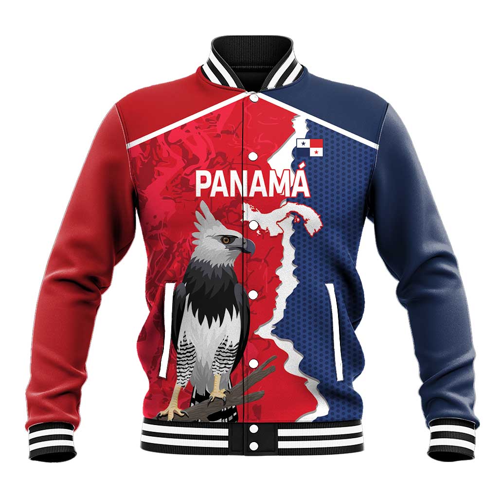 Panama 2026 Football Custom Baseball Jacket Los Canaleros Harpy Eagle