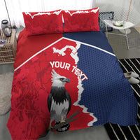 Panama 2026 Football Custom Bedding Set Los Canaleros Harpy Eagle