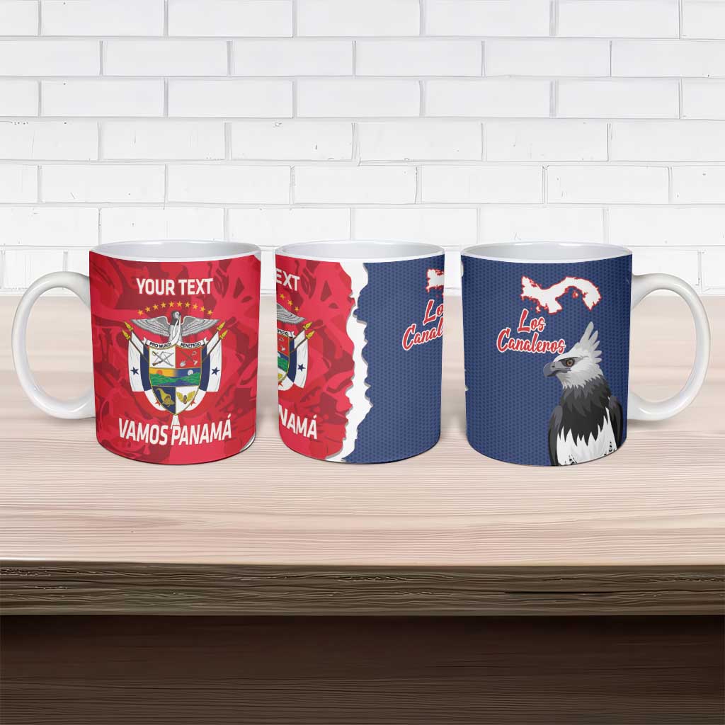 Panama 2026 Football Custom Ceramic Mug Los Canaleros Harpy Eagle