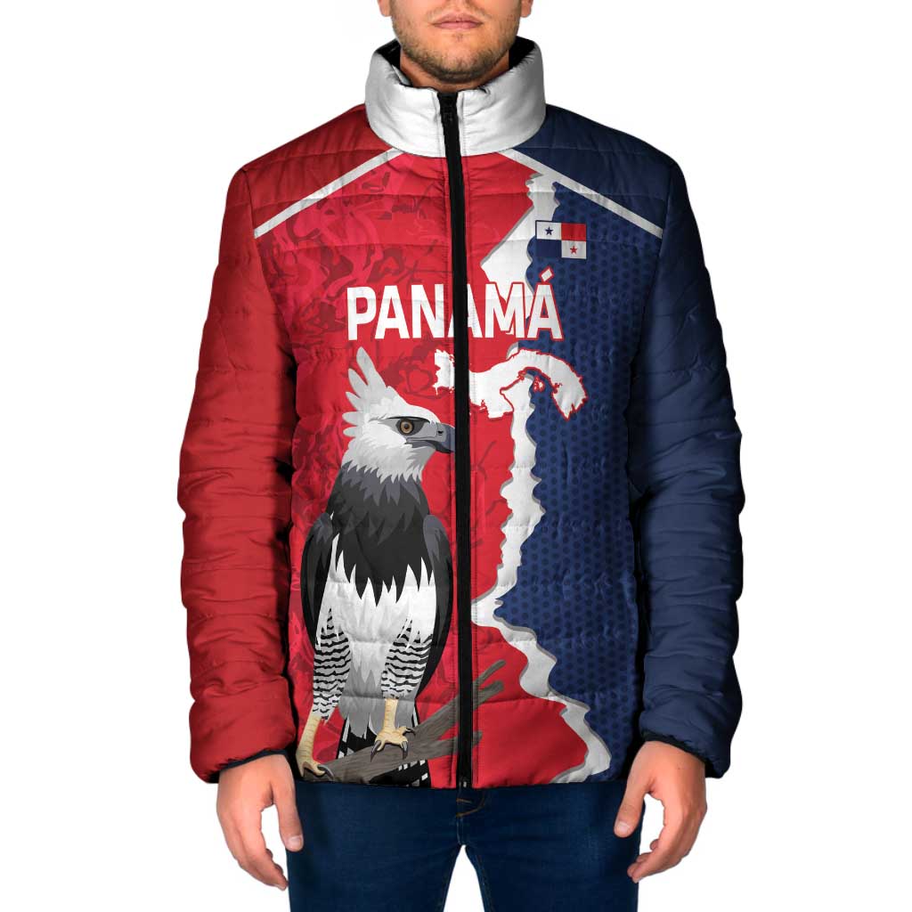 Panama 2026 Football Custom Padded Jacket Los Canaleros Harpy Eagle