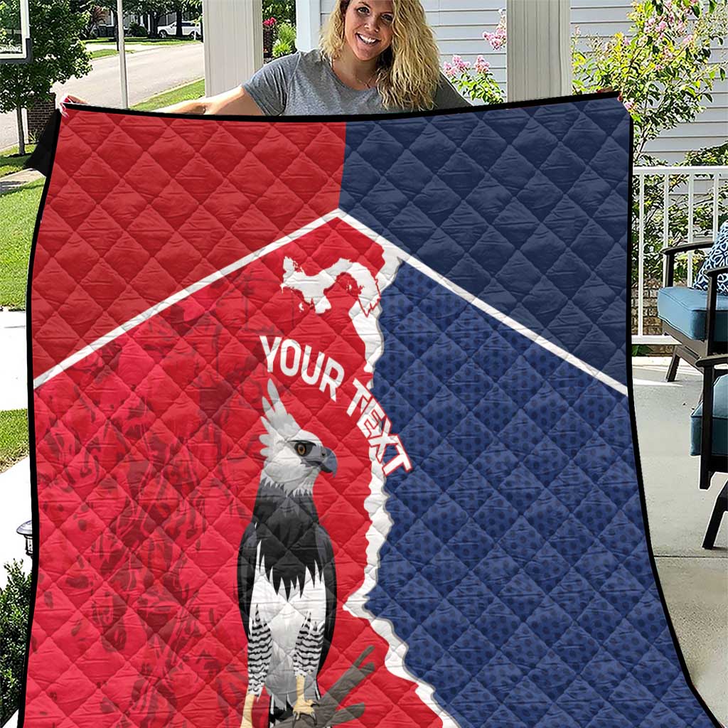 Panama 2026 Football Custom Quilt Los Canaleros Harpy Eagle
