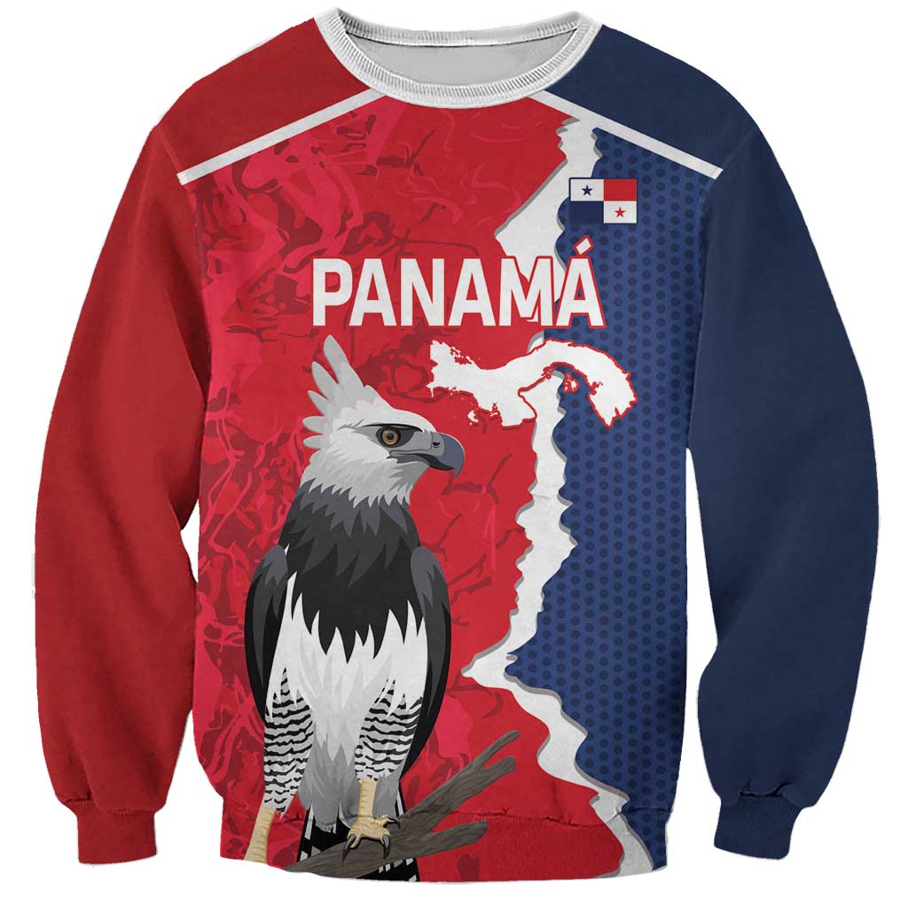 Panama 2026 Football Custom Sweatshirt Los Canaleros Harpy Eagle