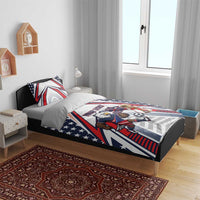 USA 2026 Soccer Custom Bedding Set United States Eagle Go Champions