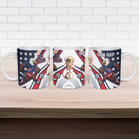 USA 2026 Soccer Custom Ceramic Mug United States Eagle Go Champions
