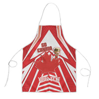 Canada 2026 Soccer Custom Apron Les Rouges Go Champions