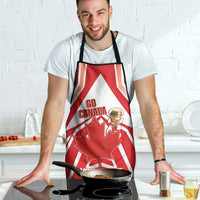 Canada 2026 Soccer Custom Apron Les Rouges Go Champions