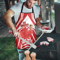 Canada 2026 Soccer Custom Apron Les Rouges Go Champions