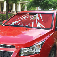 Canada 2026 Soccer Custom Auto Sun Shade Les Rouges Go Champions