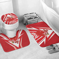 Canada 2026 Soccer Custom Bathroom Set Les Rouges Go Champions