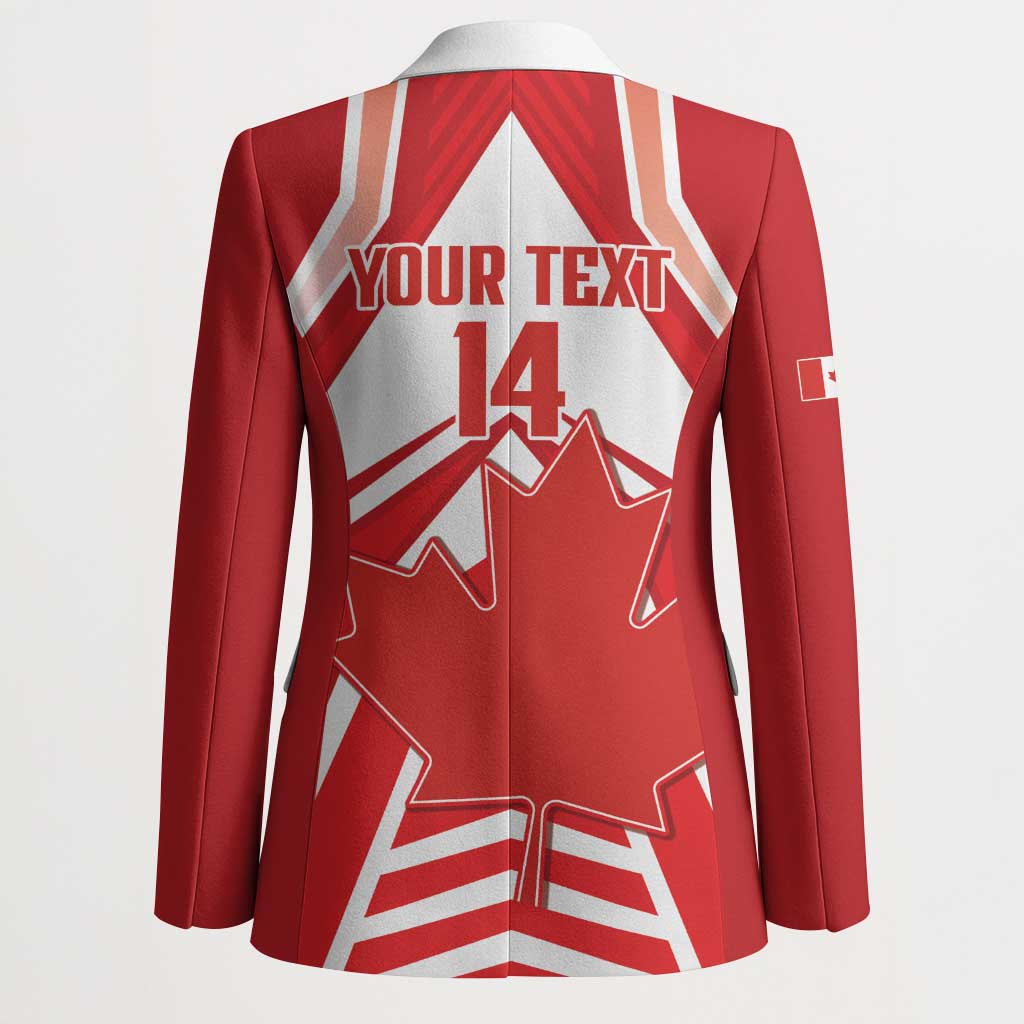 Canada 2026 Soccer Custom Blazer Les Rouges Go Champions