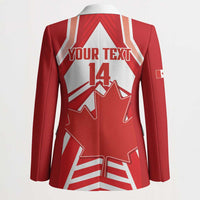 Canada 2026 Soccer Custom Blazer Les Rouges Go Champions