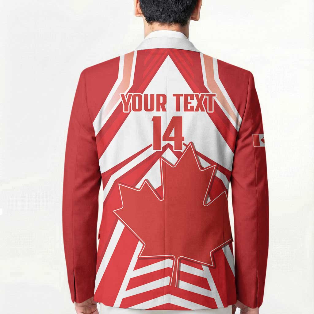 Canada 2026 Soccer Custom Blazer Les Rouges Go Champions