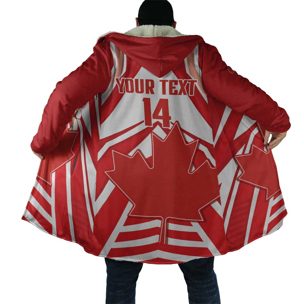 Canada 2026 Soccer Custom Cloak Les Rouges Go Champions