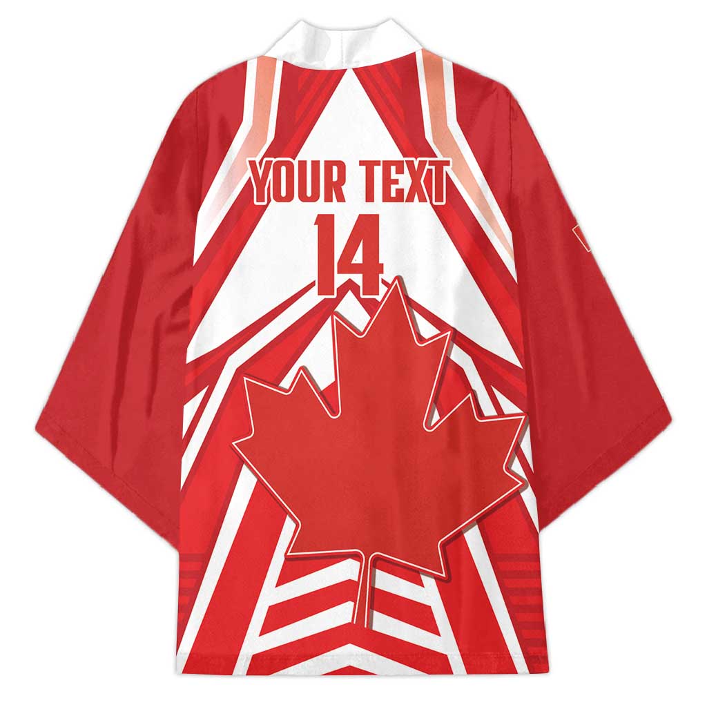 Canada 2026 Soccer Custom Kimono Les Rouges Go Champions