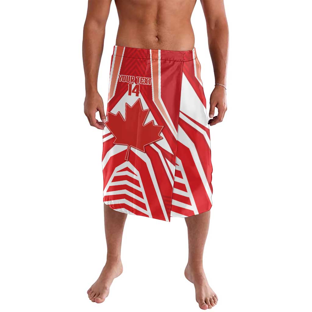 Canada 2026 Soccer Custom Lavalava Les Rouges Go Champions
