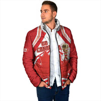 Canada 2026 Soccer Custom Padded Jacket Les Rouges Go Champions
