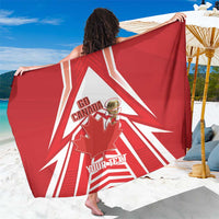 Canada 2026 Soccer Custom Sarong Les Rouges Go Champions